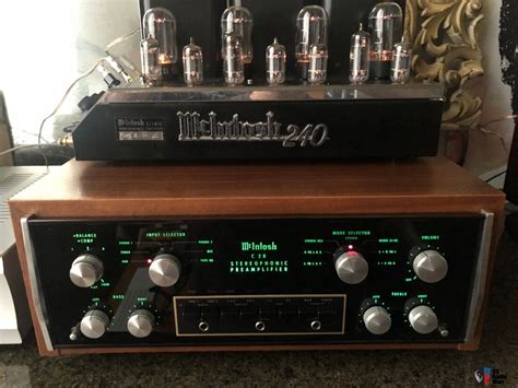 Flawless Museum Quality Mcintosh C Preamplifier Restored Photo