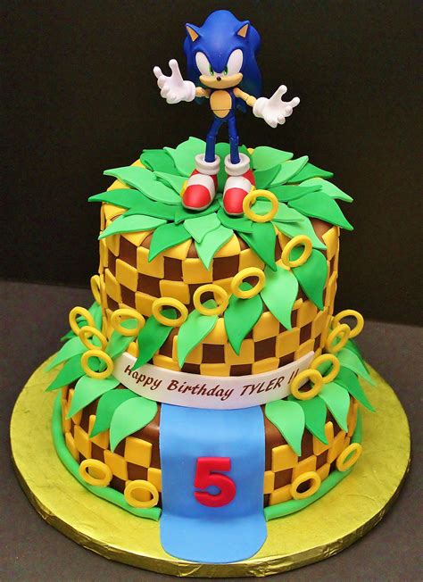 Sonic Birthday Cake Ideas