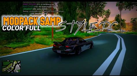 MODPACK SAMP ANDROID COLOR FULL STYLE PC SUPPORT SEMUA ANDROID DAN