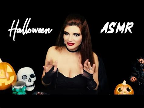 ASMR Sound Triggers With Halloween Things Soft Spoken Crinkling