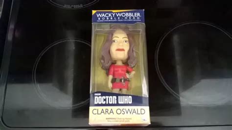 Bbc Doctor Who Clara Oswald Bobble Head Figure Funko Uk Delivery Tardis Daleks £19 99 Picclick Uk