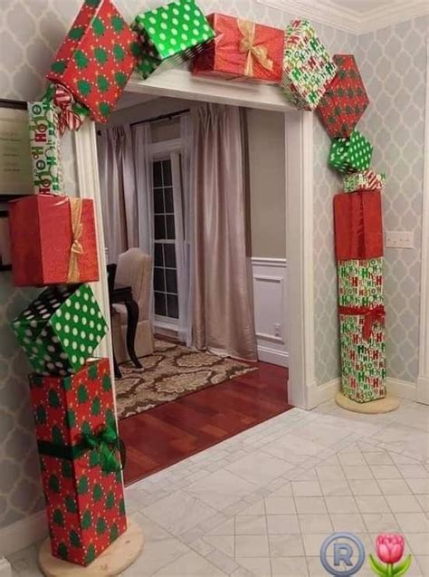 Decoracion Puerta Navidad Marco Handfie Diy