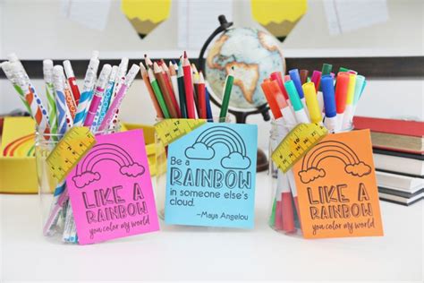 Colorful Kids Work Station - The Crafting Chicks