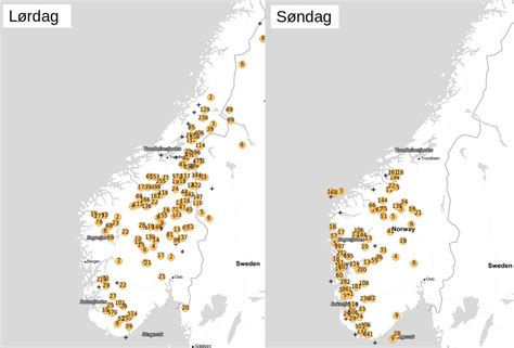 Meteorologene On Twitter Tor Med Hammeren Har V Rt P Helgebes K I