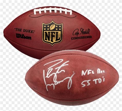 Peyton Manning Denver Broncos Nfl Authentic Autographed Nfl Football