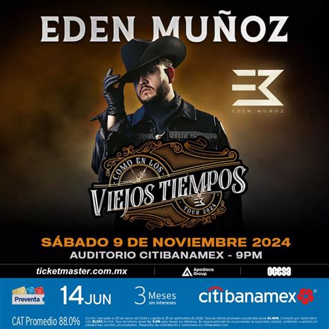 EDEN MUÑOZ EN MONTERREY AUDITORIO CITIBANAMEX