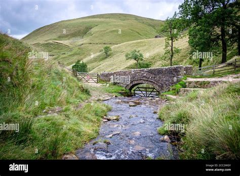 Jacobs Ladder Edale In The Derbyshire Peak District England Stock