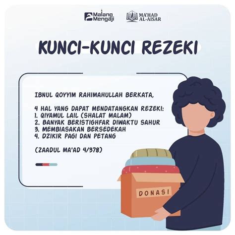 kunci rezeki  perlu kamu  ketahui