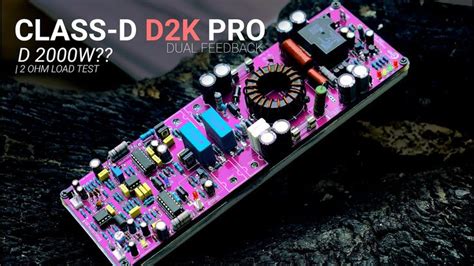 Class D Amplifier D2K Pro Dual Feedback YouTube Class D Amplifier