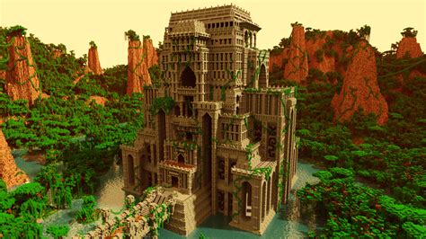 Jungle Temple Minecraft Map