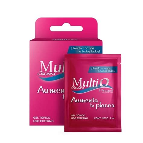 Multi O Gel Lubricante Pleasure Ml Sobres Multi O Preservativos