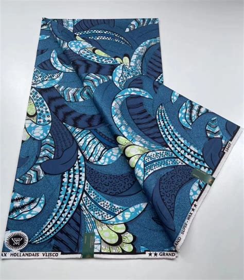 New Arrived Women Ankara Wax Printed Fabric Yards Cotton