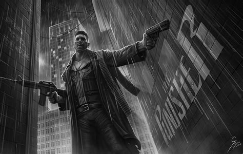 P The Punisher Hd Wallpaper