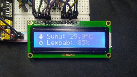 Tutorial Menggunakan Sensor Dht Dan Tampilan Lcd X Dengan Arduino