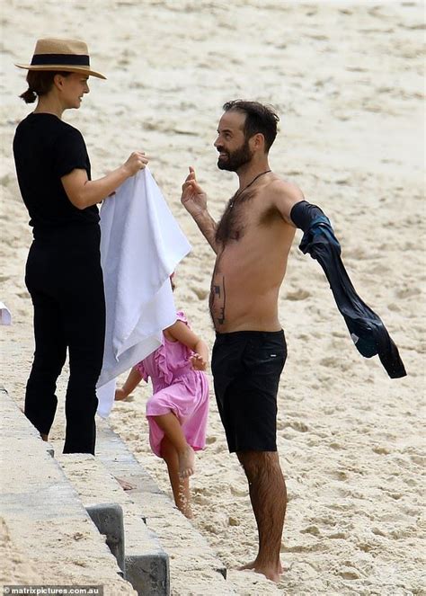 Natalie Portman And Husband Benjamin Millepied At Nielsen Park