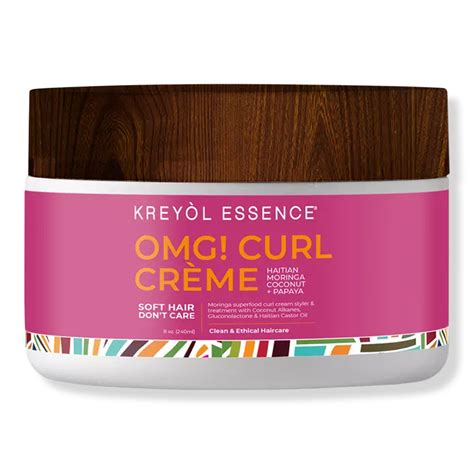 Kreyòl Essence Soft Hair Dont Care Haitian Moringa Oil Omg Curl