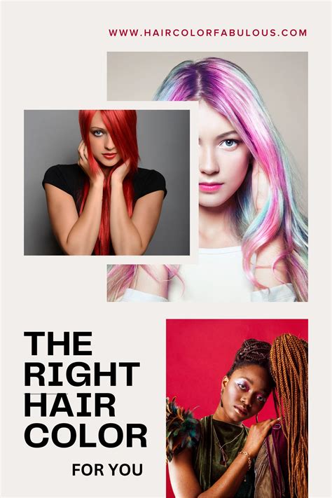 how to find the right hair color for you