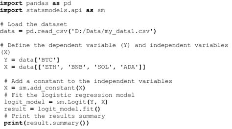 Logistic Regression Springerlink