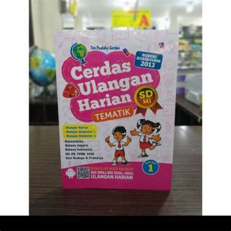 Jual Buku Cerdas Ulangan Harian Tematik Kelas Shopee Indonesia