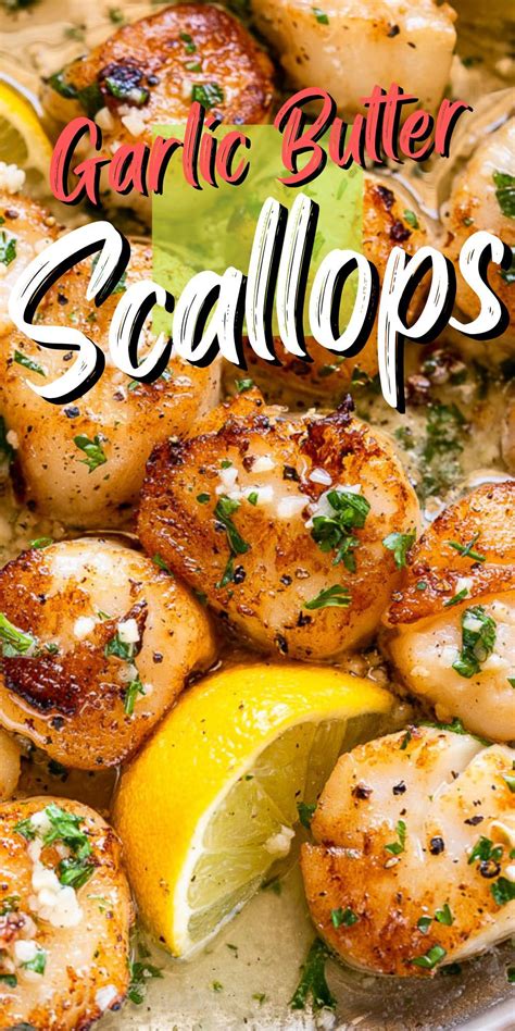 Garlic Butter Scallops Recipe Artofit