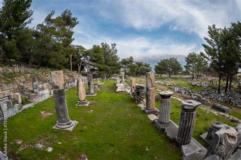 Priene Ancient City Is An Ancient Greek City Located In The S Ke