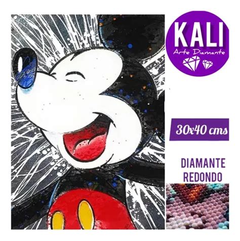 Kit Diamond Painting Disney Mickey Mouse Manualidad Diamante Meses