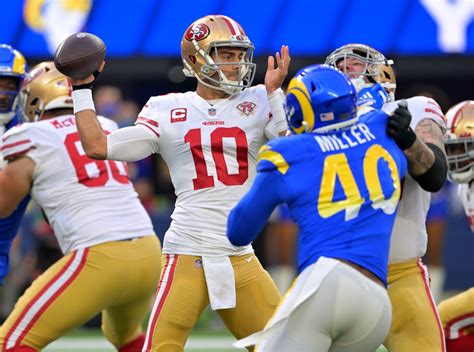 49ers Streak Into Nfc Championship Game Vs Rams National Football Post