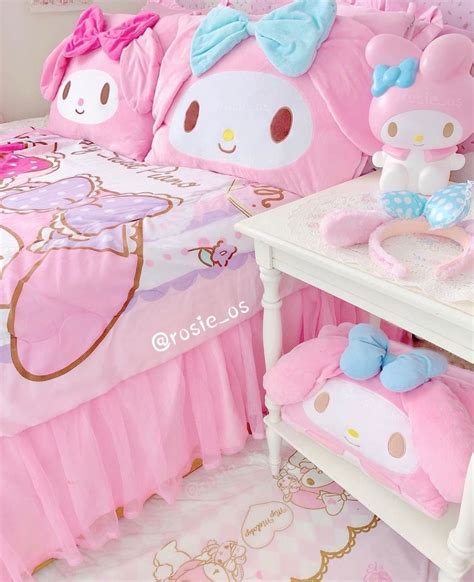 Mymelody Bedroom ´∀` Pink Cute Room Ideas Kawaii Room Girly Bedroom