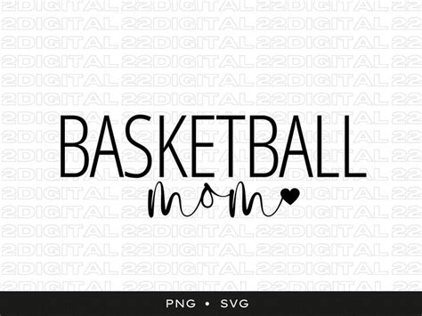 Basketball Mom Svg Sports Mom Svg Svg File For Cricut Momlife Svg Mam