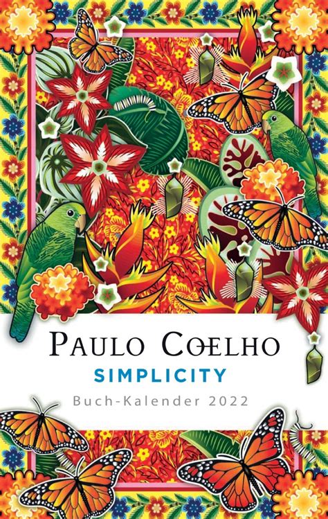 Simplicity Buch Kalender Coelho Paulo Amazon Tr Kitap