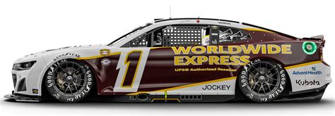 Ross Chastains No 1 To Carry Dale Jarrett UPS Tribute Paint Scheme