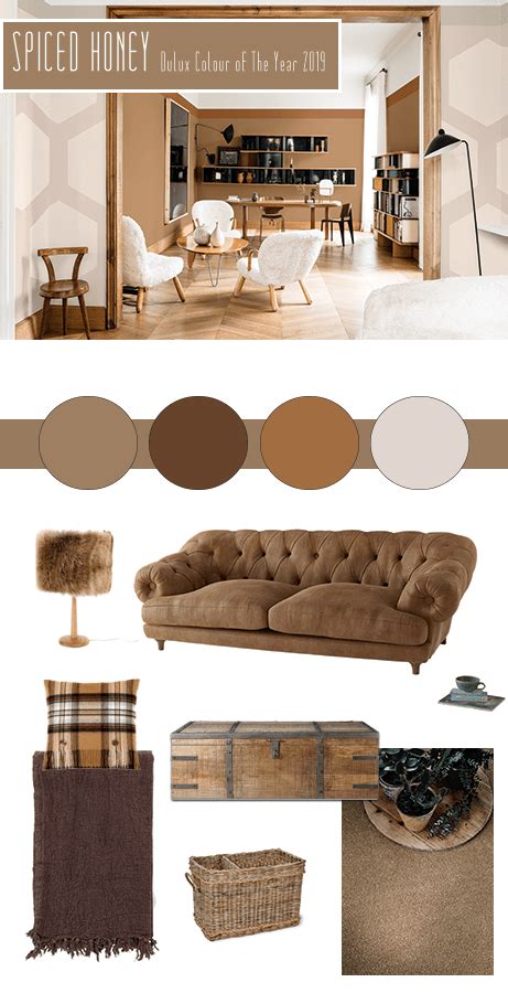 How To Use Spiced Honey Dulux S Colour Of The Year 2019 The