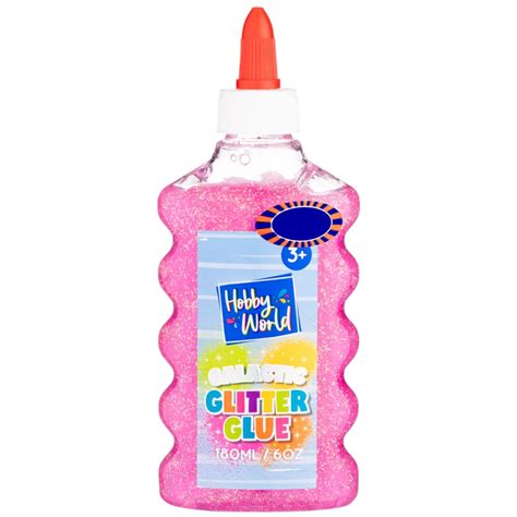 Hobby World Galactic Glitter Glue 180ml Arts And Crafts Bandm