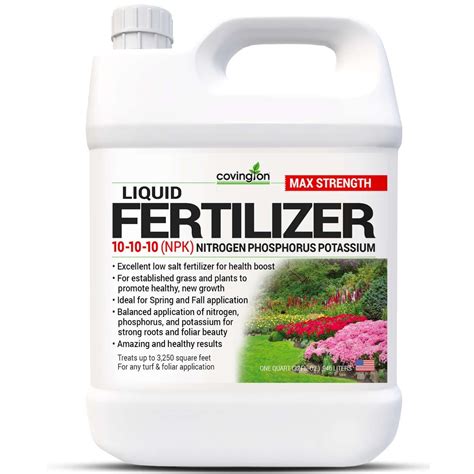 10 10 10 Npk Fertilizer Balanced Liquid Concentrate Fertilizer For