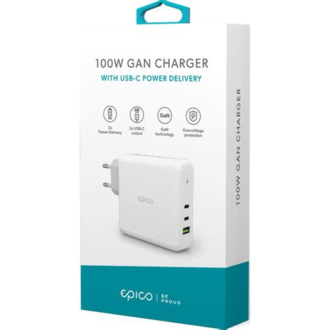 100w Gan Charger White Epico Tonerpartnercz