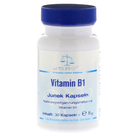 Vitamin B Mg Junek Kapseln St Ck Kaufen Medpex