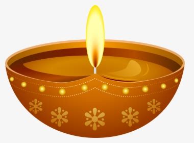 Diwali Candle Png - Transparent Diwali Diya Png, Png Download - kindpng