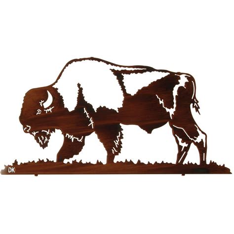 Buffalo Metal Wall Art Western Metal Wall Art Metal Wall Hangings