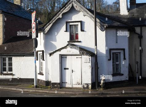 19th century toll house at Usk in Monmouthshire,Wales Stock Photo - Alamy