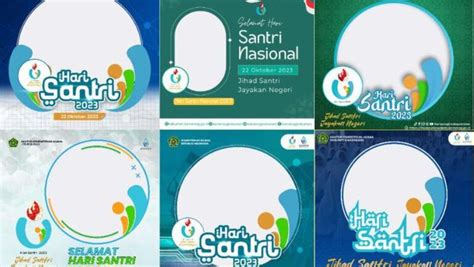 10 Twibbon Hari Santri Nasional 2023 Dengan Logo NU Untuk Memeriahkan