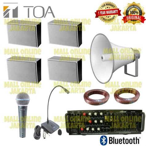 Jual Paket Toa Sound System Masjid Speaker Indoor Outdoor Mesjid Di