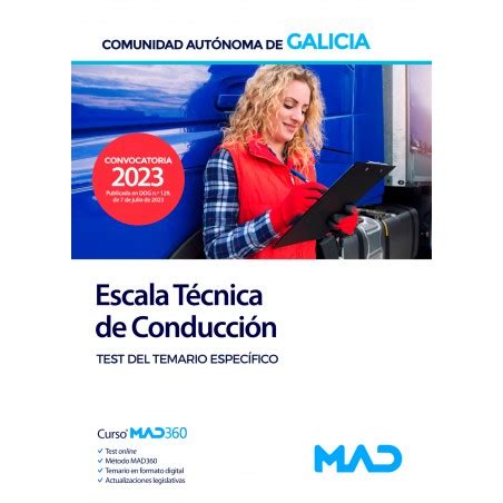 Escala Técnica de Conducción Test Comunidad Autónoma de Galicia