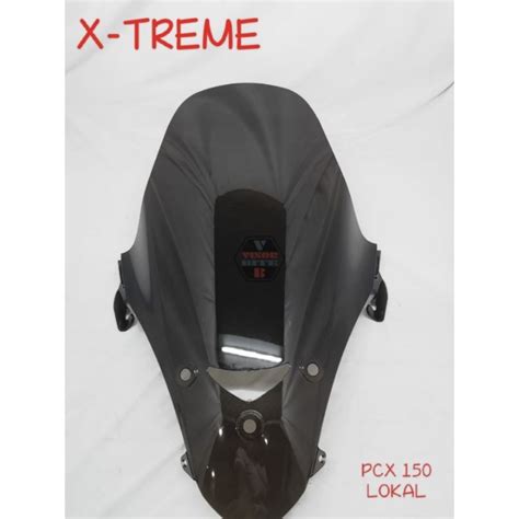 Jual Visor Windshield Winsil Honda PCX 150 LOKAL Model X Treme Tebal