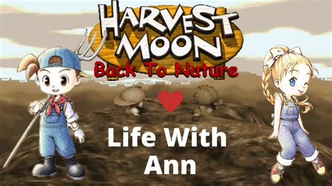 Harvest Moon Back To Nature Ann Events Dialogue Marriage YouTube