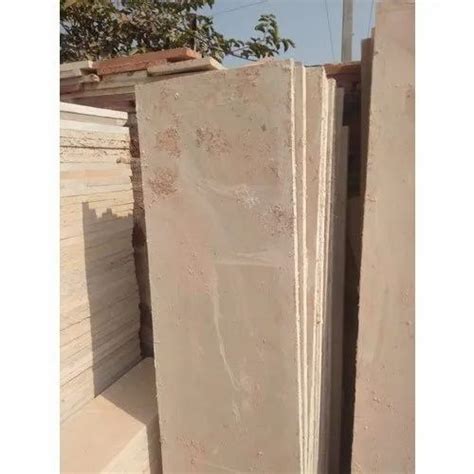 Natural Dholpur Sandstone Slab For Flooring Thickness Mm To Mm