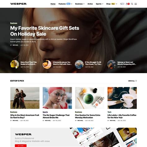 Best Premium News Magazine Wordpress Themes Webprecis