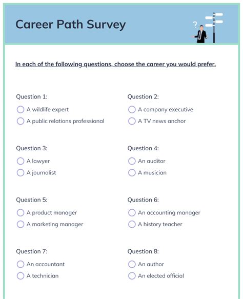 Career Path Survey Form Template Jotform