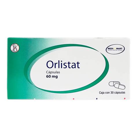 Orlistat Medimart 60 mg 30 cápsulas Walmart