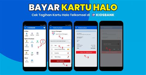 Bayar Tagihan Kartu Halo Telkomsel Pascabayar Di Kiosbank