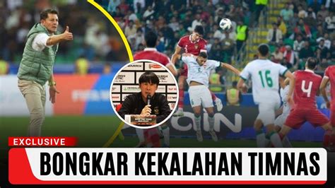 Sty Blak Blakan Penyebab Kekalahan Timnas Garuda Lawan Iraq Youtube